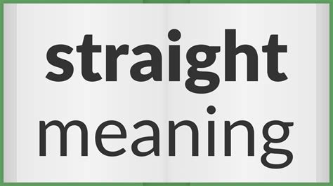 straight en francais|straight meaning in french.